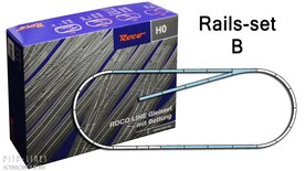 Roco 42020 Roco Line met bedding. Rails set B