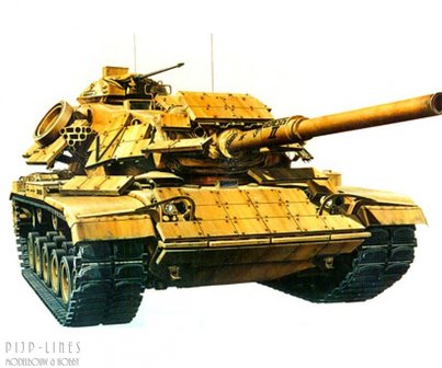 Tamiya 35157 U.S. m60A1 w/Reactive Armor 1:35