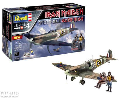 Revell 05688 Spitfire Mk.II Aces High Iron Maiden