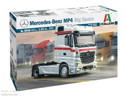 Italeri 3948 Mercedes-Benz ACTROS MP4 Big Space 1:24