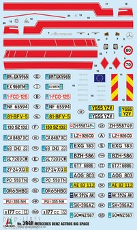 Italeri 3948 Mercedes-Benz ACTROS MP4 Big Space 1:24Italeri 3948 Mercedes-Benz ACTROS MP4 Big Space 1:24