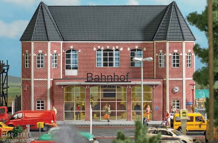 Busch 1661 Station Bad Bentheim 1:87 H0