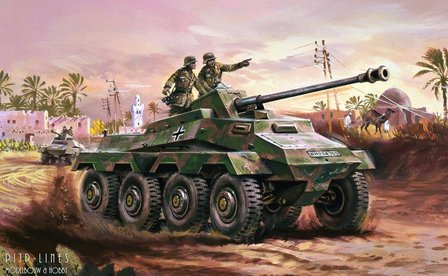 Airfix A01311 SDKFz.234 pantserwagen