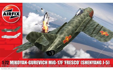 Airfix A03091 Mikoyan-Gurevich MiG-17F &#039;Fresco&#039; 1:72