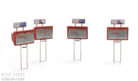 Artitec 387.459 PTT Post Brievenbussen grijs