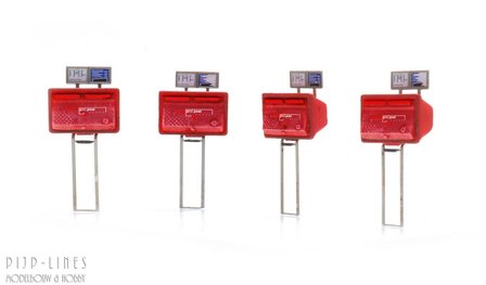 Artitec 387.476 PTT Post Brievenbussen rood