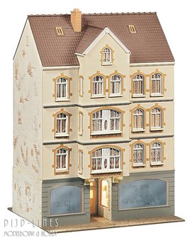 Faller 130447 Stadhuis met caf&eacute; 1:87