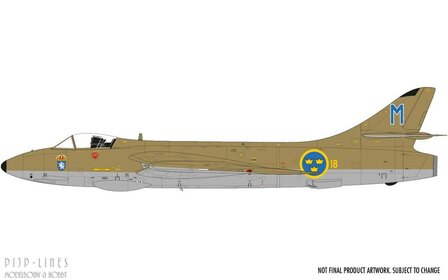 Airfix A09189 Hawker Hunter F.4 / F.5 / J.34 1:48