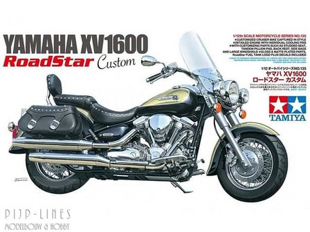 Tamiya 14135 Yamaha XV1600 Road Star Custom Schaal 1:12