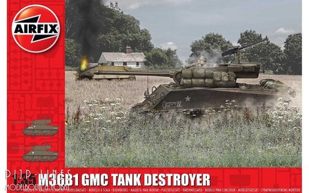 Airfix A1356 WW2 M36B1 GMC Tank Destroyer (US Army)
