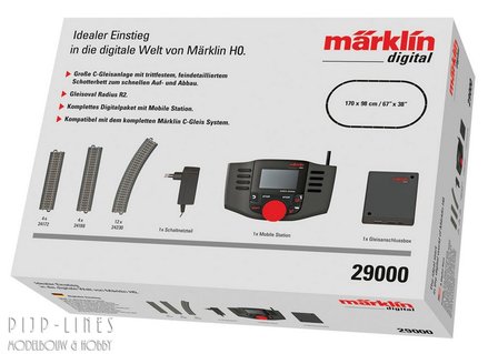 marklin 29000 marklin Digitale instap met Mobile Station en C-rails