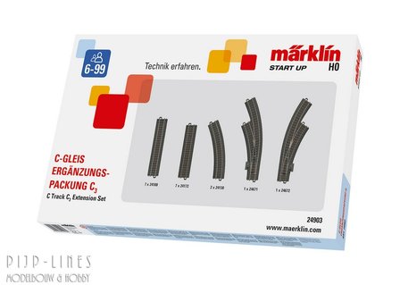 24903 Marklin C-rails uitbreiding set C3