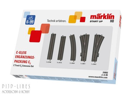 24902 Marklin C-rails uitbreiding set C2