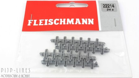 Fleischmann 22214 Ge&iuml;soleerde raillassen 24 stuks