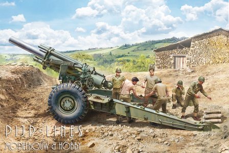Italeri 6581 M1 155mm Howitzer