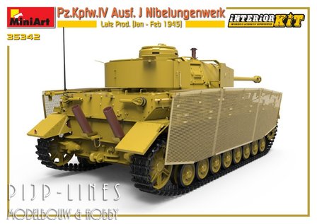Miniart 35342 Pz.Kpfw.IV Ausf. J Nibelungenwerk Late Prod INTERIEUR KIT