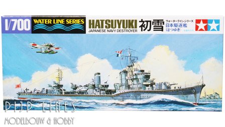 Tamiya 31404 Japanse Navy Destroyer Hatsuyuki