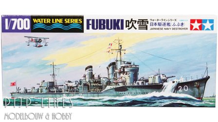 Tamiya 31401 Japanse Navy Destroyer Fubuki