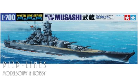 Tamiya 31114 Japanese Navy Battleship Musashi