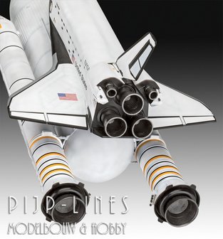 Revell 05674 Geschenkset Space Shuttle &amp; Booster Rockets 40th