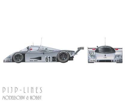 Tamiya 24359 1989 Sauber-Mercedes C9