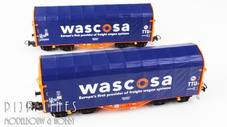 Piko 58396 NL Wascosa Huifwagen set Type Shimmns