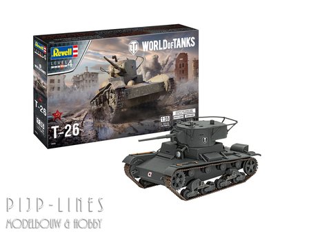 Revell 03505 World of Tanks T-26