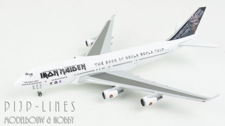 Herpa 535564 Boeing 747-400 IRON MAYDEN Ed Force One