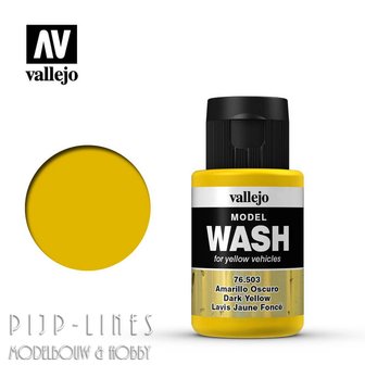 Vallejo 76503 Model Wash Donker geel