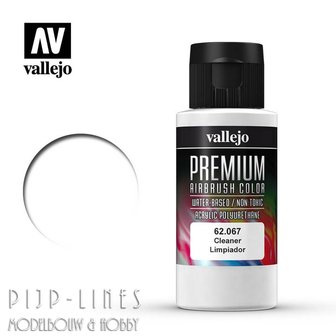 Vallejo 62067 PREMIUM Airbrush Cleaner 60ml