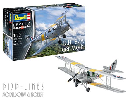 Revell 03827 D.H. 82A Tiger Moth