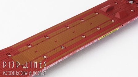 Dekas 873104 D-TWA platte wagens 425-9 Type Laads