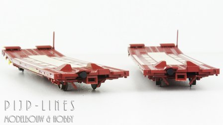 Dekas 873101 D-TWA platte wagens 328-5 Type Laads