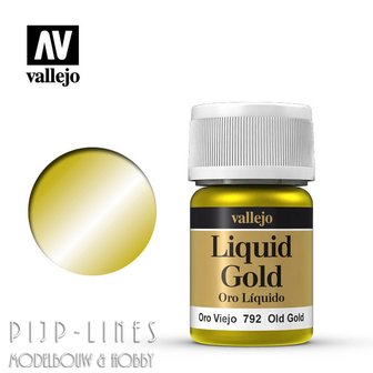 Vallejo 70792 Vallejo Liquid Gold "Oud Goud"