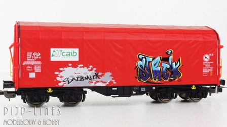 Piko 58257 NL CAIB Huifwagen set met graffiti