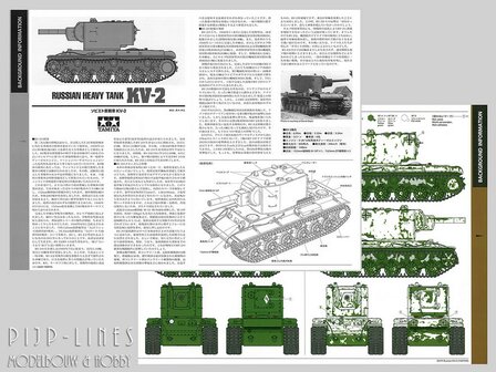 Tamiya 35375 Russian Heavy Tank KV-2