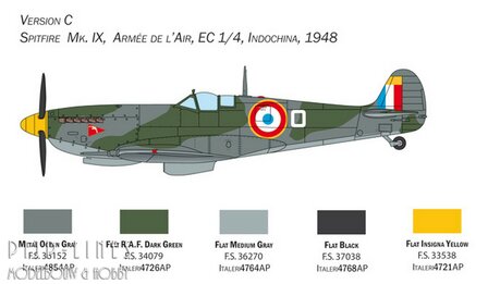 Italeri 2804 Spitfire Mk. IX