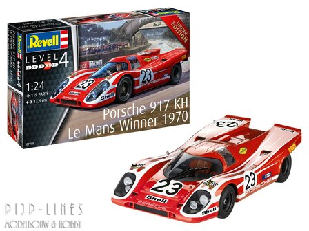 Revell 07709 Porsche 917K Le Mans winnaar 1970
