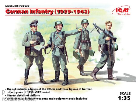 ICM 35639 Duitse Infantry (1939-1942)