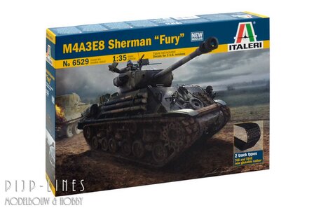 Italeri 6529 M4A3E8 Sherman Fury