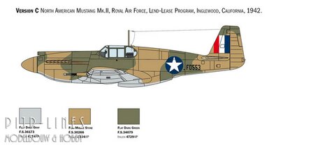 Italeri 1423 P-51A Mustang