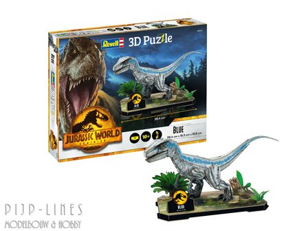 Revell 00243 3D Puzzel Jurassic World Dominion Blauw