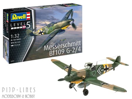 Revell 03829 Messerschmitt Bf109 G-2/4