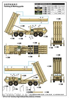Trumpeter 07176 Terminal High Altitude Area Defence THAAD
