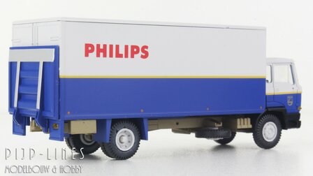 Artitec 487.051.14 DAF kantelcabine kofferopbouw Philips. Anno 1970