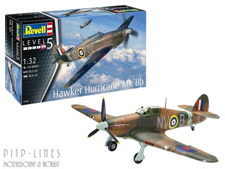 Revell 04968 Hawker Hurricane Mk IIb
