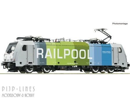 Roco 7500011 &quot;Railpool&quot; Lineas Elektrische Locomotief BR 186 295-2 TRAXX DC Analoog