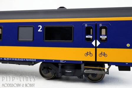 Exact-train EX11023 NS ICRm rijtuig Amsterdam Brussel Type Bpmbdez8 