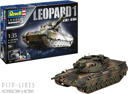 Revell 05656 Cadeauset Leopard 1 A1A1-A1A4