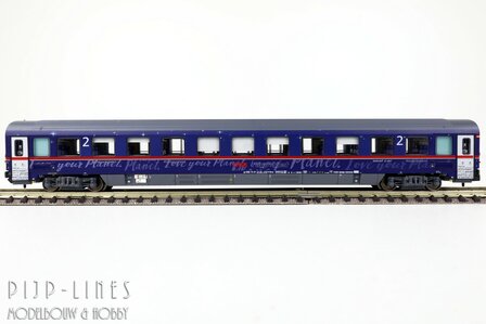 LSModels N97022 OBB Nightjet rijtuigen set 8-delig